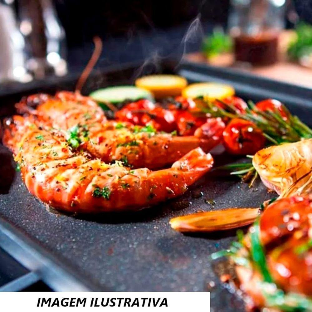 Chapa Petisco Retangular Em Ferro Panela Mineira 28x23cm - 2