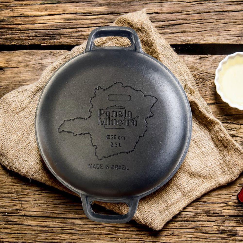 Forno Holandês Mg Alça Ferro Panela Mineira 28x16,5cm 8,2l - 6