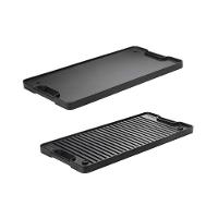 Chapa Dupla Face Retangular De Ferro Panela Mineira 50x25cm - 1