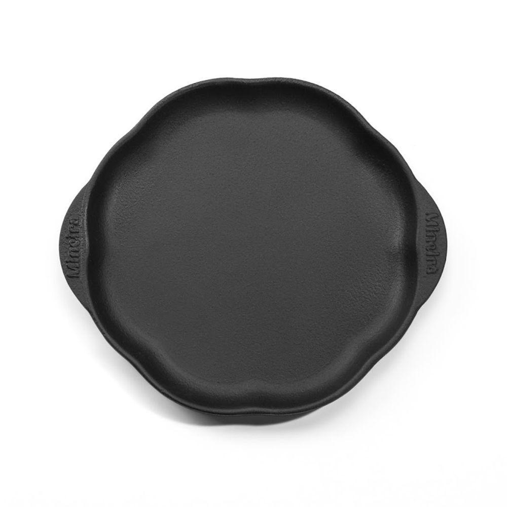 Chapa Petisco Redonda Alça De Ferro Panela Mineira 20x1,5cm - 2