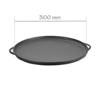 Forma Para Assar Pizza Alça De Ferro Panela Mineira 30x1,5cm - 4
