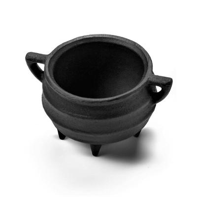 Caldeirão Tripé Miniatura Ferro Panela Mineira 6x5,5cm 100ml
