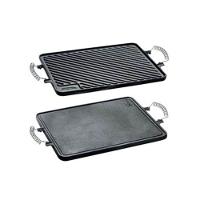 Chapa Dupla Face Retangular Espiral Panela Mineira 28x23cm - 2