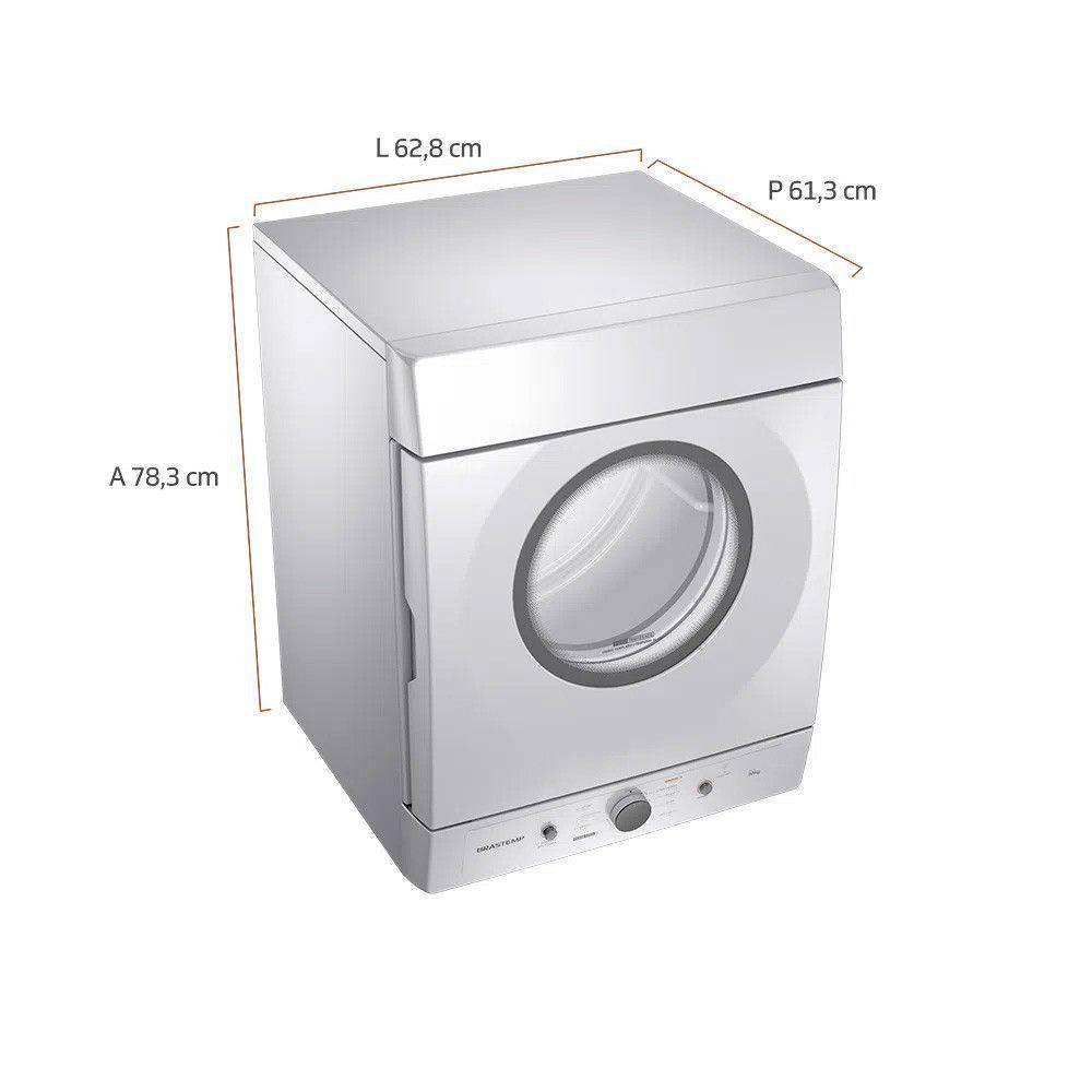 Secadora Brastemp Suspensa 10 Kg BSI10BB Branco 220V - 9