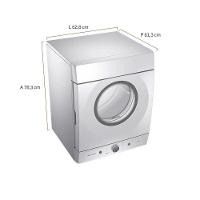 Secadora Brastemp Suspensa 10 Kg BSI10BB Branco 220V - 9