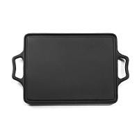 Chapa Lisa Retangular Alça De Ferro Panela Mineira 80x40cm - 2