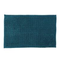 Tapete De Banheiro Bolinha Antiderrapante Azul Claro 58x38cm - 1
