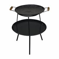 Lareira Churrasqueira Redonda Portatil Chapa Picanheira 50cm - 2