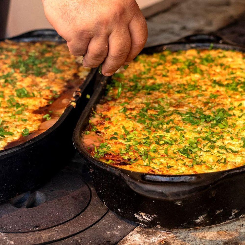 Réchaud E Assadeira Beira Alta Panela Mineira 48x26cm 5,4l - 5