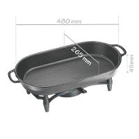 Réchaud E Assadeira Beira Alta Panela Mineira 48x26cm 5,4l - 3