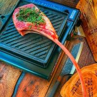 Bifeteira Grill Quadrada Cabo Madeira Panela Mineira 22x22cm - 3