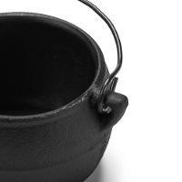 Caldeirão Bojudo Miniatura Ferro Panela Mineira 6x5cm 100ml - 2