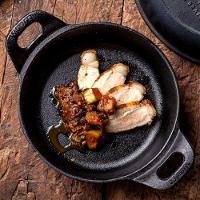 Travessa Estilo Redonda Ferro Tampa Vidro Panelamineira 14cm - 3