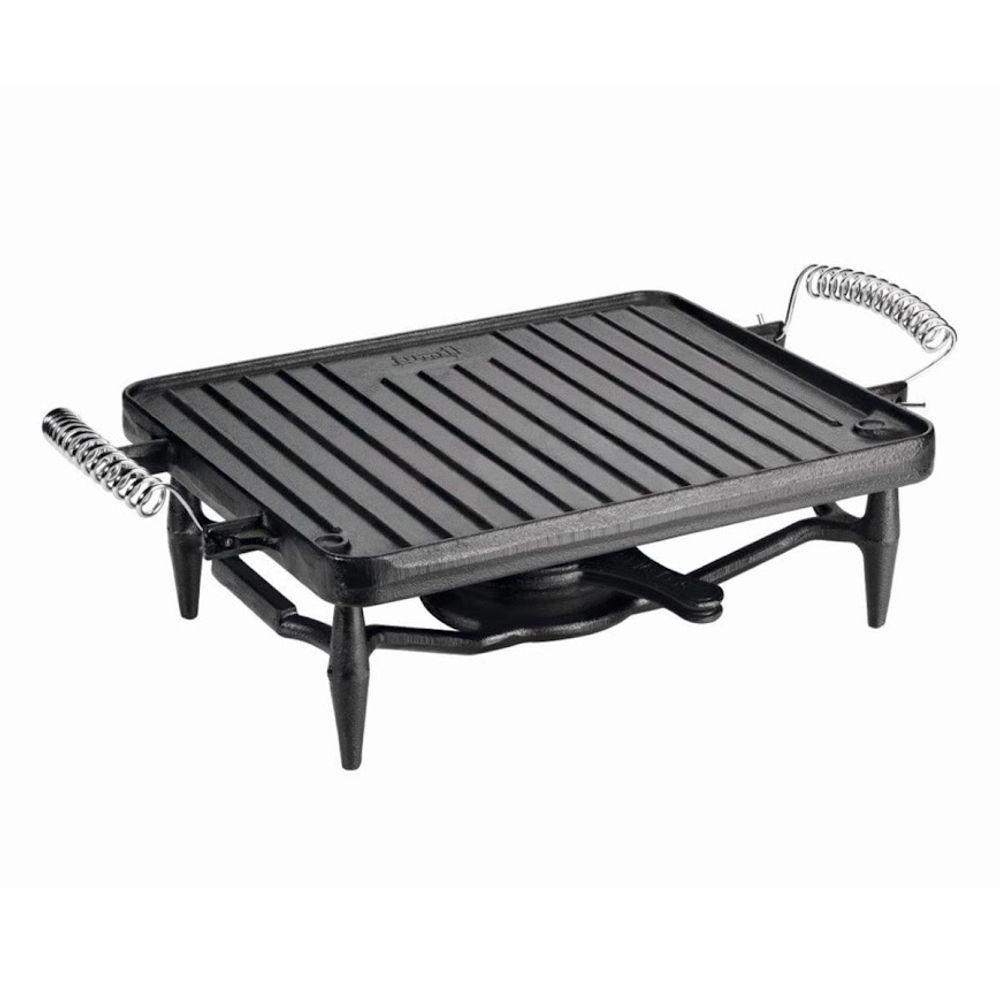 Réchaud 2000 Dupla Face Alça Espiral Panela Mineira 30x25cm - 1