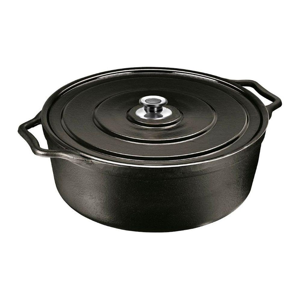 Caçarola Artesanal Tampa Metálica Panela Mineira 36cm 11l - 1