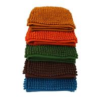 Tapete Para Banheiro Bolinha Antiderrapante Salmão 58x38cm - 2