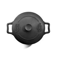 Caçarola Artesanal Com Tampa De Ferro Panela Mineira 24cm 4l - 2