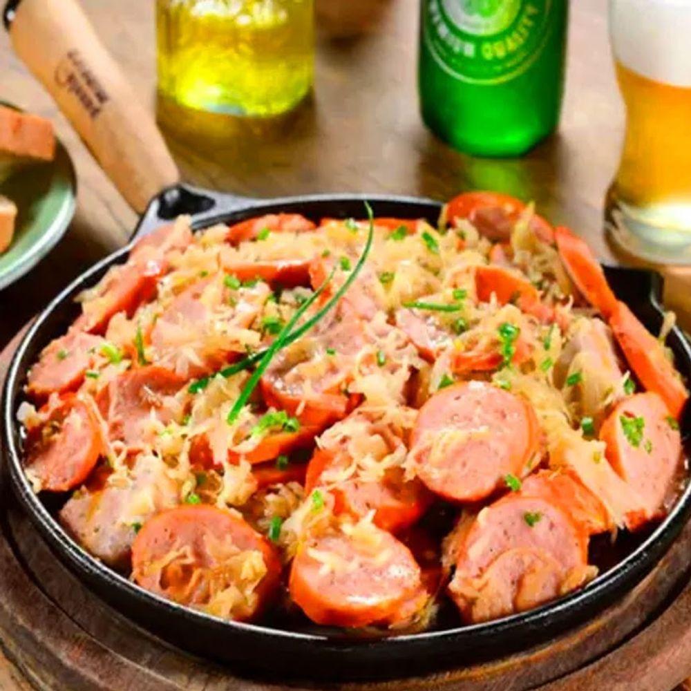 Bifeteira Estriada Redonda Cabo Madeira Panela Mineira 22cm - 3