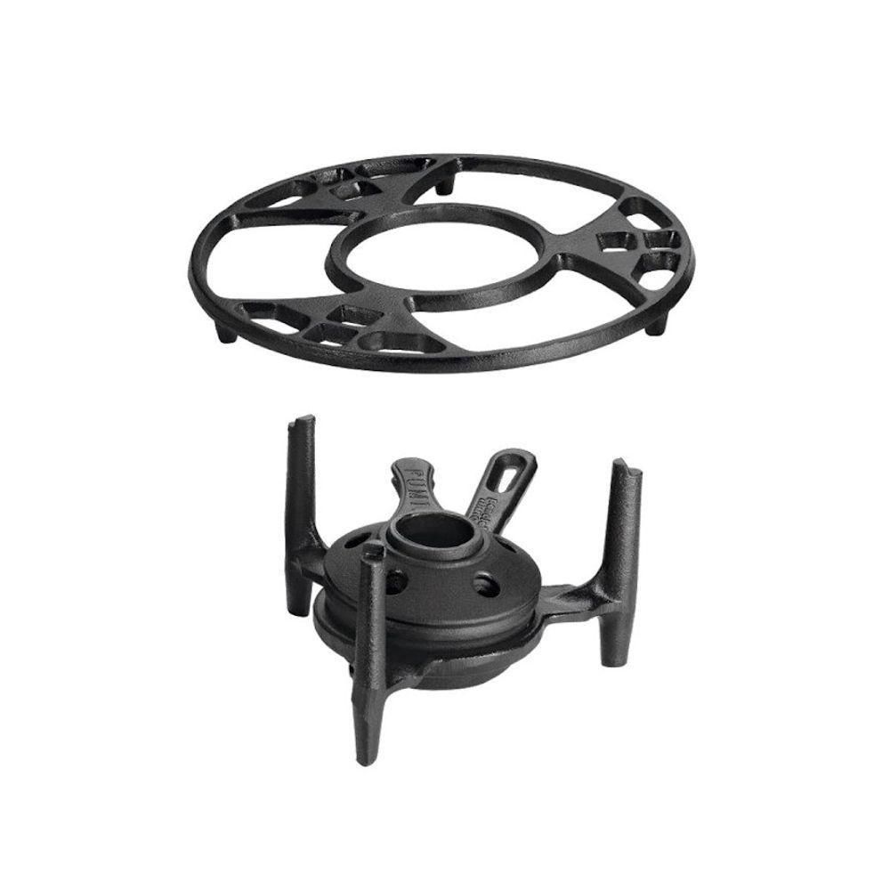 Fogareiro Fogo Forte Aparador Ferro Panela Mineira 24x11cm - 1