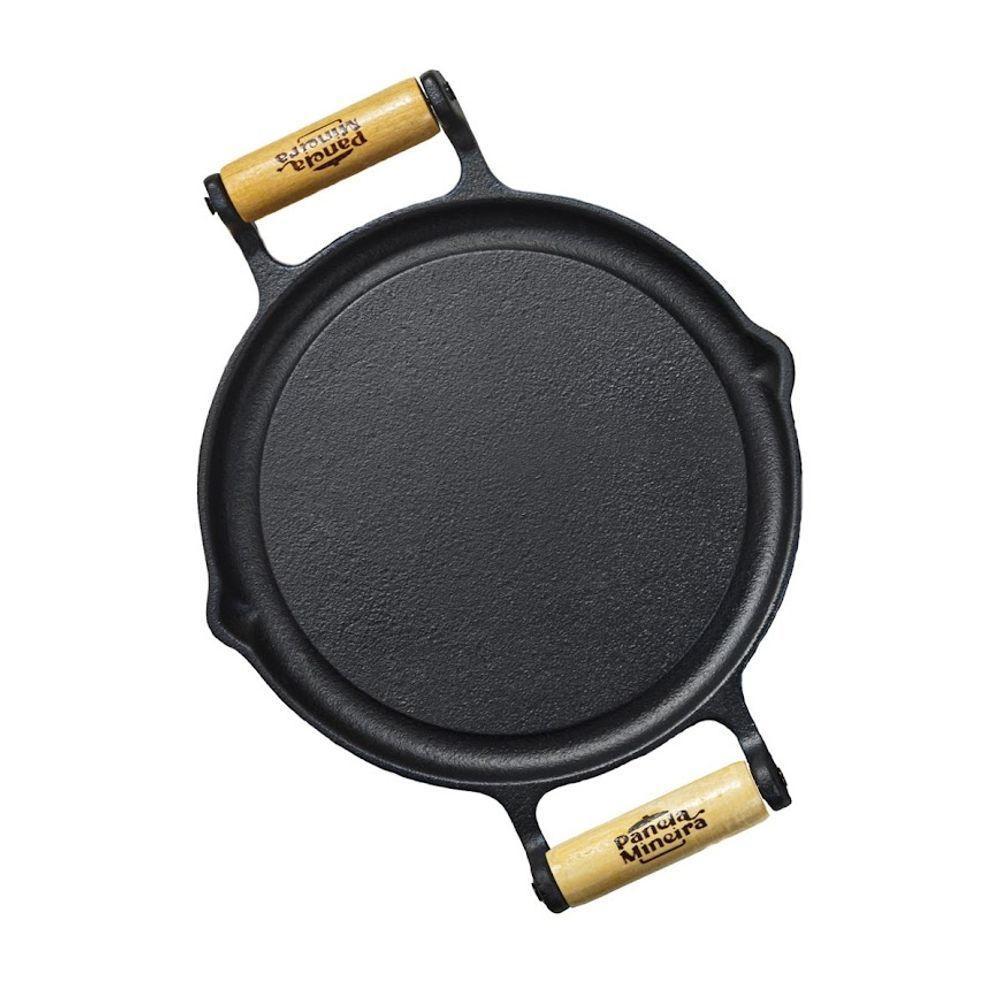 Fogareiro Fogo Forte Com Bifeteira Ferro Panela Mineira 22cm - 2