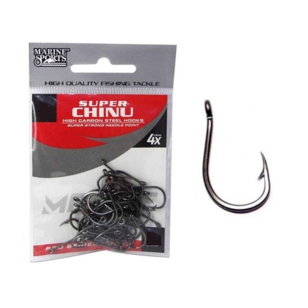 Anzol Marine Sport Super Chinu Black Tamanho N3 - 3
