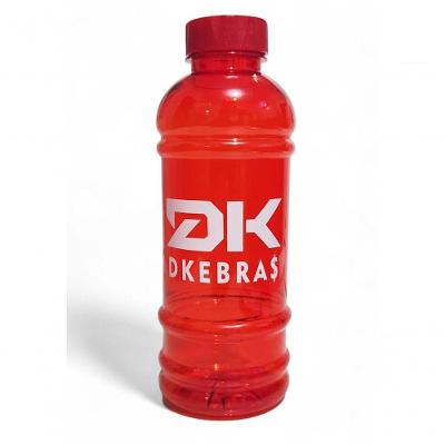 Garrafa Galão De água 500ml Dk Dkebras Treino Fitness Rosca Vermelho