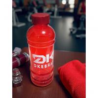 Garrafa Galão De água 500ml Dk Dkebras Treino Fitness Rosca Vermelho - 2