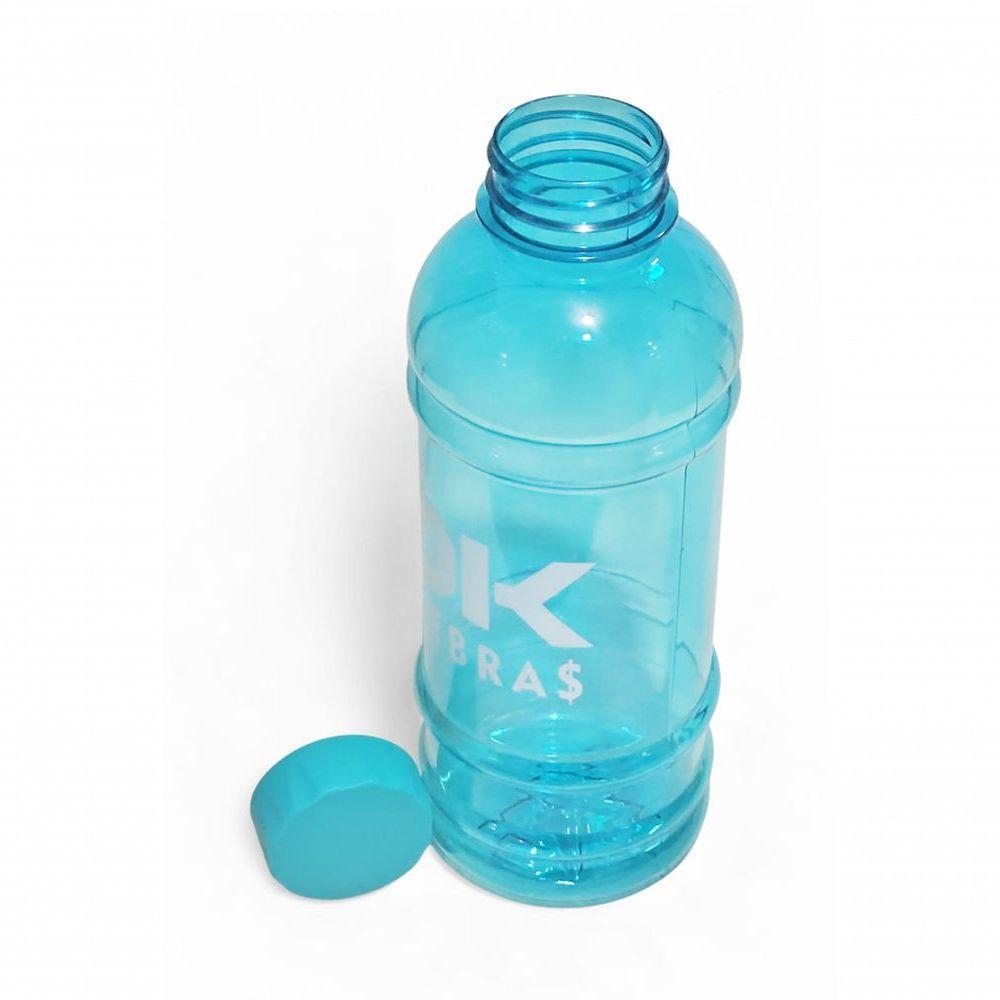 Garrafa Galão De água 500ml Dk Dkebras Treino Fitness Rosca Azul - 3