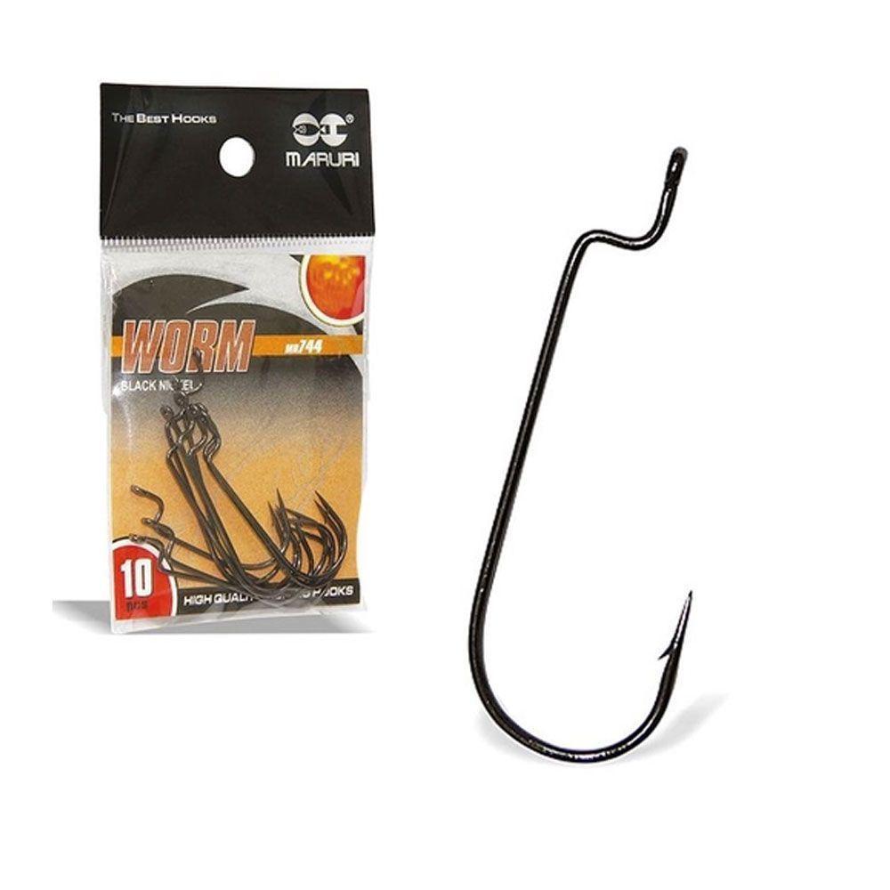 Anzol Maruri Worm Tamanho N2,/0 - 1