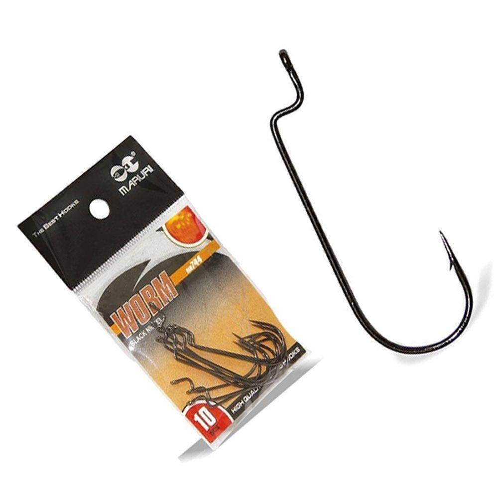 Anzol Maruri Worm Tamanho N2,/0 - 4