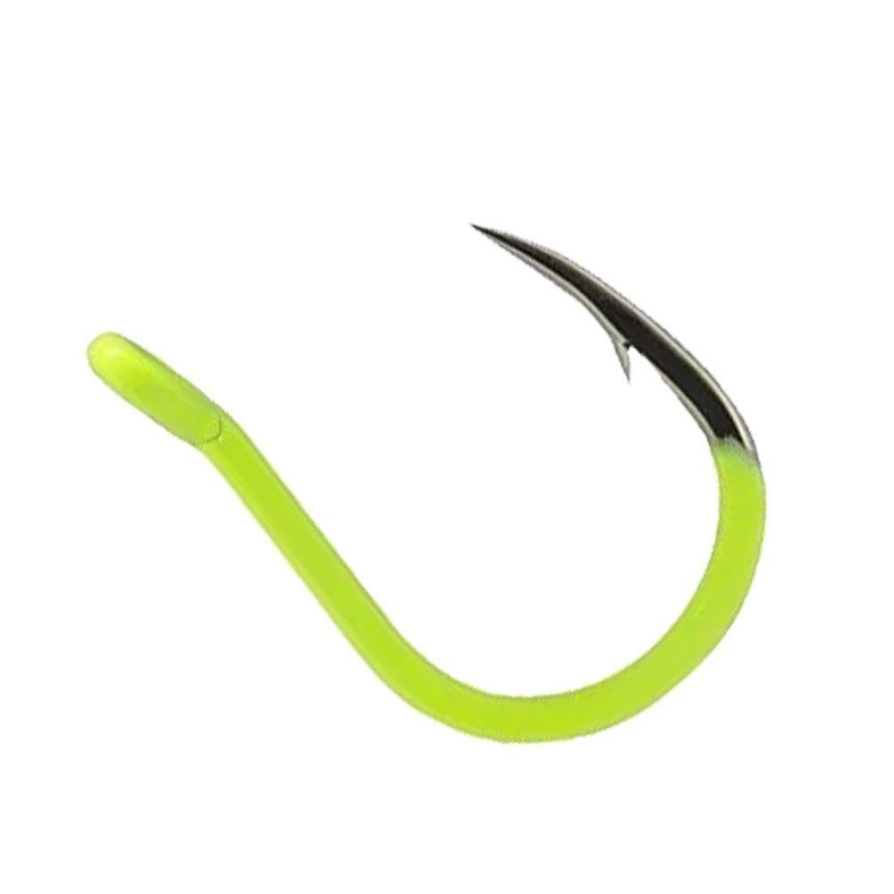 Anzol Maruri Jigging Hook Aqua Amarelo Limão Tamanho N3/0 - 2