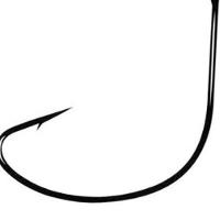 Anzol Marine Sports Wide Gap Preto Tamanho N2/0 - 2