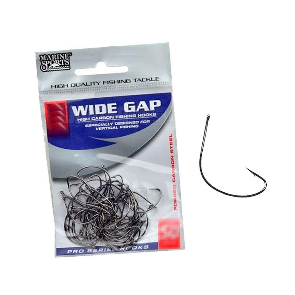 Anzol Marine Sports Wide Gap Preto Tamanho N2 - 3