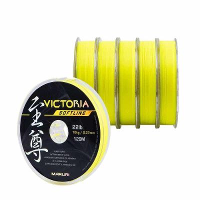 Linha De Pesca Victoria Soft Amarelo 600m Tamanho 0,37mm