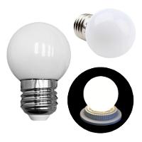 Lâmpada Led Modelo Bolinha Led 1w Decorativa Rosca E27 1w Branco Frio - 1
