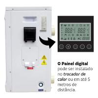 Trocador De Calor Para Piscinas Até 120 Mil Litros Wi-fi Inverter Rv120 - Industek - 3