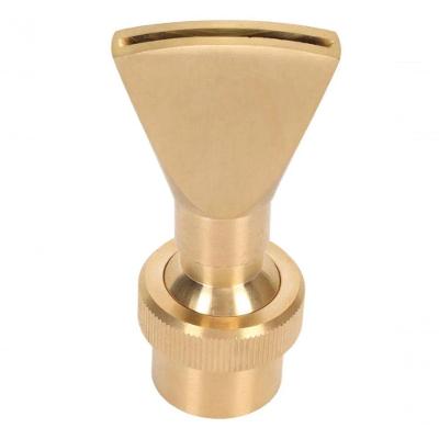 Bico Efeito Leque Ajustável Para Fontes Chafarizes E Lagos Com Entrada Rosca De 1"