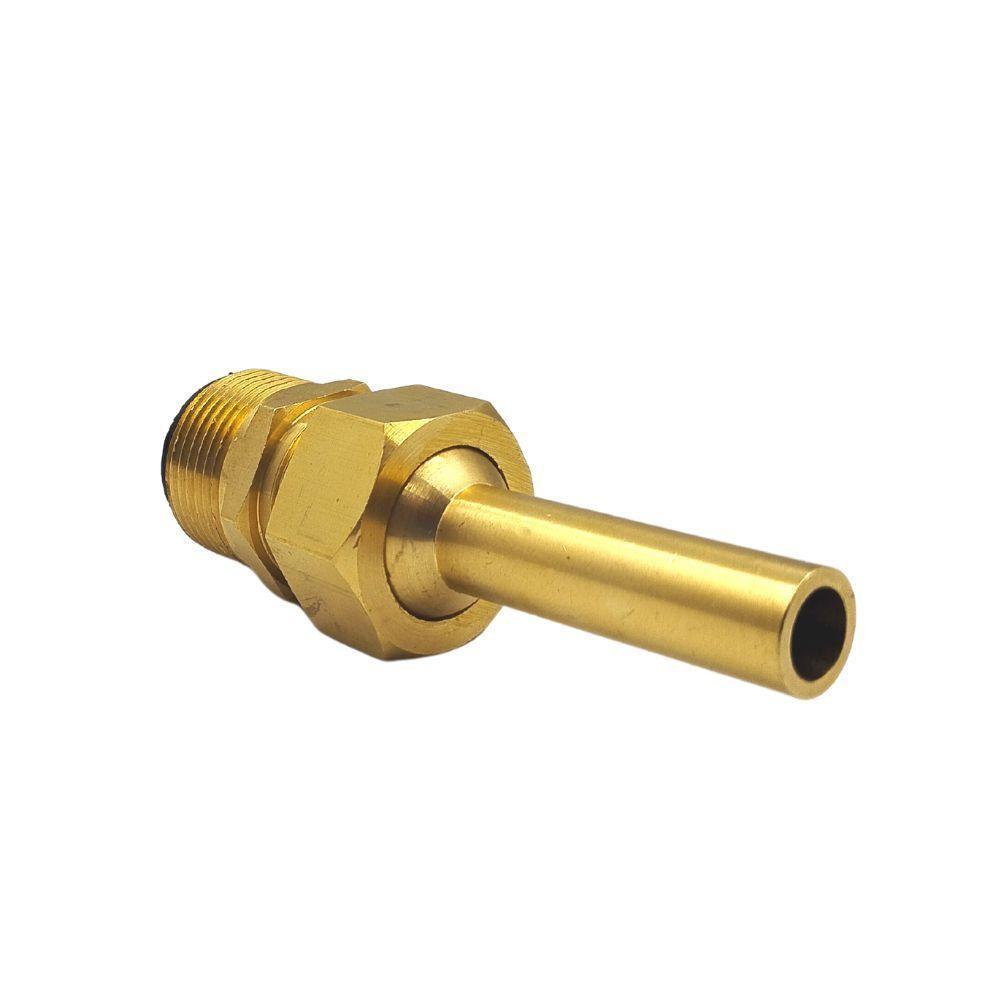 Bico Articulado Fontes Chafarizes E Lago De 10mm Com Entrada Rosca De 1" - 2