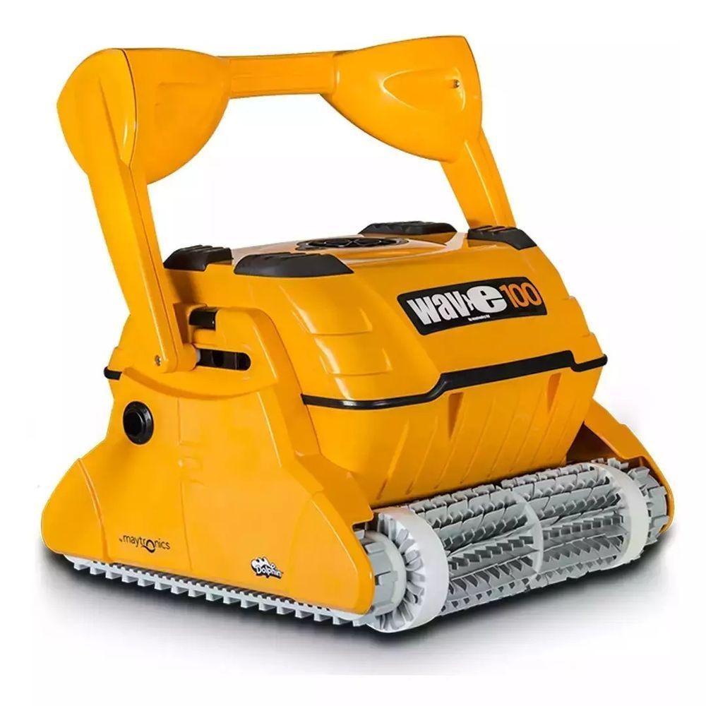 Robô Aspirador Automático Para Piscinas Até 25 Metros Wave 100 E Carrinho De Transporte - Sodramar - 1