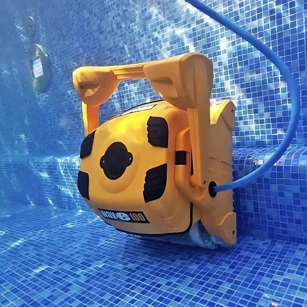 Robô Aspirador Automático Para Piscinas Até 25 Metros Wave 100 E Carrinho De Transporte - Sodramar - 6