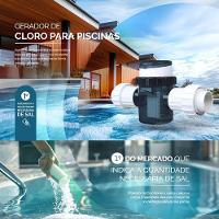 Gerador De Cloro Para Piscinas Até 75 Mil Litros Kogc 20g - Komeco - 3