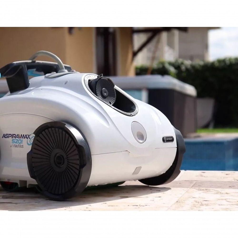 Robô Aspirador Automático Para Piscinas Até 25 Mil Litros Aspira Max 5201 - Nautilus - 2