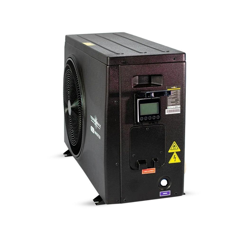Bomba Trocador De Calor Até 34 Mil Litros Wi-fi Inverter Aquecimento Piscinas Max Heat - Termomax - 4