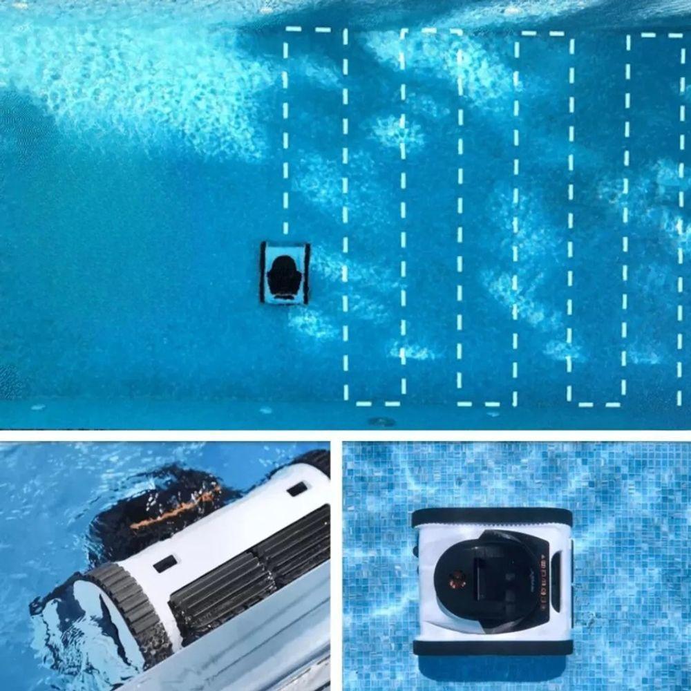 Robô De Limpeza Inteligente Wi-fi Sem Fio Piscinas Até 20 Metros X-warrior X60 - Netuno - 5