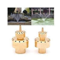 Bico Efeito Chuva Com Jato Superior Central Para Fontes Chafarizes E Lagos Entrada Rosca De 3-4" - 5