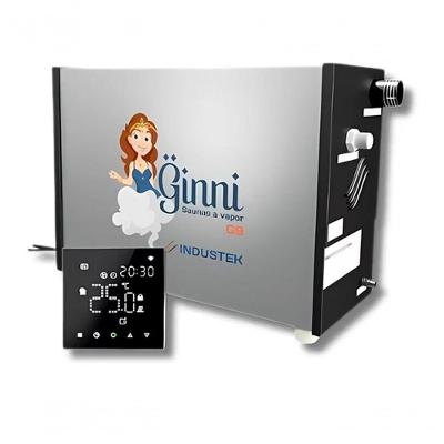 Sauna Vapor Elétrica Wi-fi E Controlador Digital 18kw Até 28m³ 220V Ginni - Industek