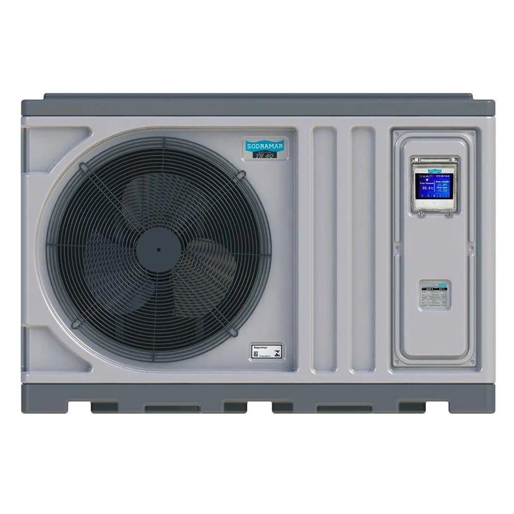 Trocador De Calor Aquecimento Piscinas Até 80.000 Mil Litros 78.538 Bth-h Th-80 220V - Sodramar - 2