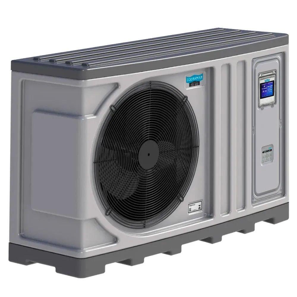 Trocador De Calor Aquecimento Piscinas Até 80.000 Mil Litros 78.538 Bth-h Th-80 220V - Sodramar - 3