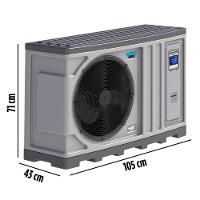 Trocador De Calor Aquecimento Piscinas Até 80.000 Mil Litros 78.538 Bth-h Th-80 220V - Sodramar - 4