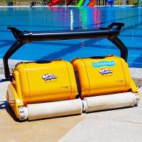 Robô Aspirador Automático Para Piscinas Até 40 Metros Wave 2x2 E Carrinho De Transporte - Sodramar - 2